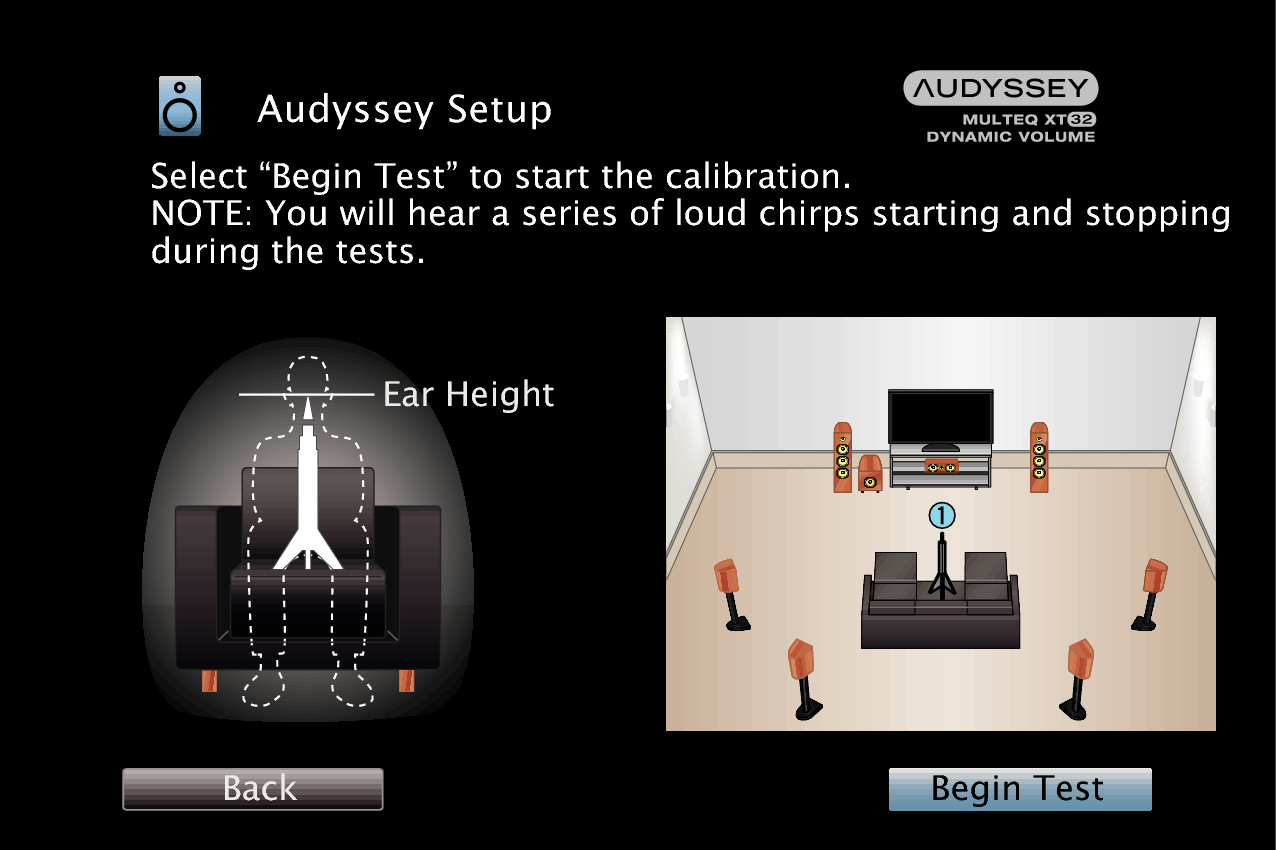 GUI AudysseySetup6 MultEQ XT32